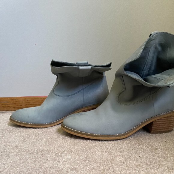 Blue Ankle Boots - Crown Vintage - Picture 4 of 8